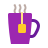 color style tea icon