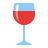 color style wine glass icon