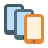 color style 여러 스마트 폰 icon