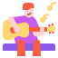 Guitarist icon