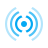 color style rfid signal icon