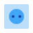color style 벽면 소켓 icon