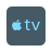 color style 애플 tv icon