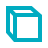 color style 3d cube icon
