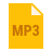 color style mp3 icon