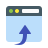 color style abrir en el navegador icon