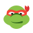 color style ninja turtle icon