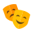 color style theater maske icon