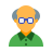 color style old man icon