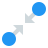 color style pinch icon