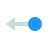 color style swipe left icon