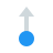 color style swipe up icon