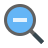 color style zoom out icon