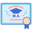 master degree icon
