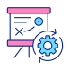 Strategy Building process icon