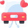 wedding car icon