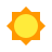 Sun icon