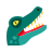 color style alligator icon