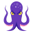 color style octopus icon