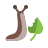 color style slug eating icon