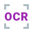 Reconnaissance optique de caractères (OCR) icon