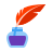 Quill With Ink icon