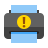 color style printer error icon
