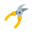 color style garden shears icon