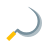 color style 낫 icon