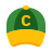 color style 야구 모자 icon