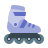 color style rollerblade icon