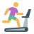 color style treadmill icon
