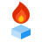 color style 육각 버너 icon