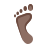color style foot icon