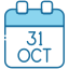 31 October icon