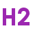 color style header 2 icon