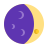 Luna crescente icon