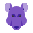 color style year of rat icon