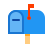 信箱关闭标志向上 icon