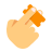color style giving tickets icon