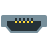 color style usb mini a icon
