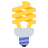 color style spiralbirne icon