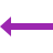 color style left arrow icon