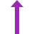 color style up arrow icon