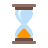 color style reloj arena abajo icon
