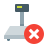 color style industrial scales disconnected icon