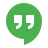 color style hangouts icon