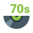color style 70s music icon