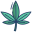 Foglia di Marijuana icon