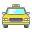 Demande de services de transport de véhicules par taxi dans une cabine de taxi 25 icon